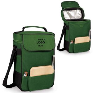 Insulated Two-Bottle Wine Tote