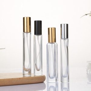 Square Glass Perfume Spray Bottle
