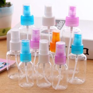 Custom Plastic Transparent Spray Bottle