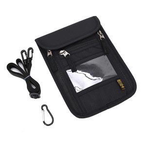 RFID Passport Neck Wallet