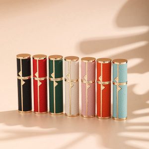 5ML Leather Perfume Atomizer Spray Bottle