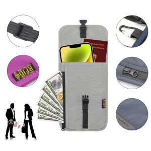 Travel Hanging Neck Pouch Waterproof Passport Bag