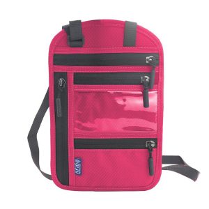 Neck Wallet Pouch Holder with RFID Blocking