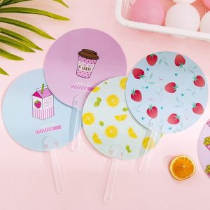 Promotional Round Hand Fans