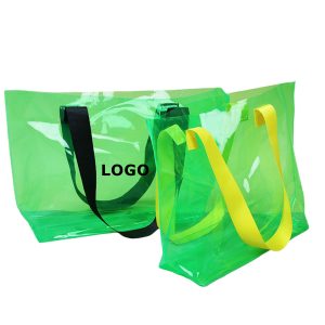 Clear Transparent PVC Tote Bag