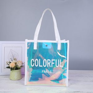 Transparent Beach Tote Bag