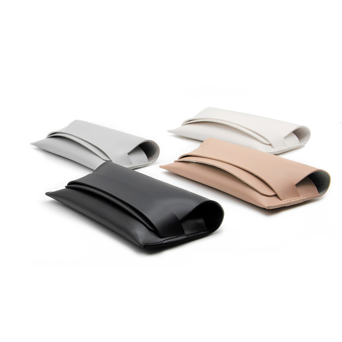 Stylish PU Leather Eyewear Pouch - Image 2