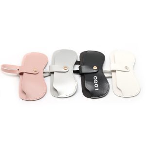 Portable Leather Sunglasses Case