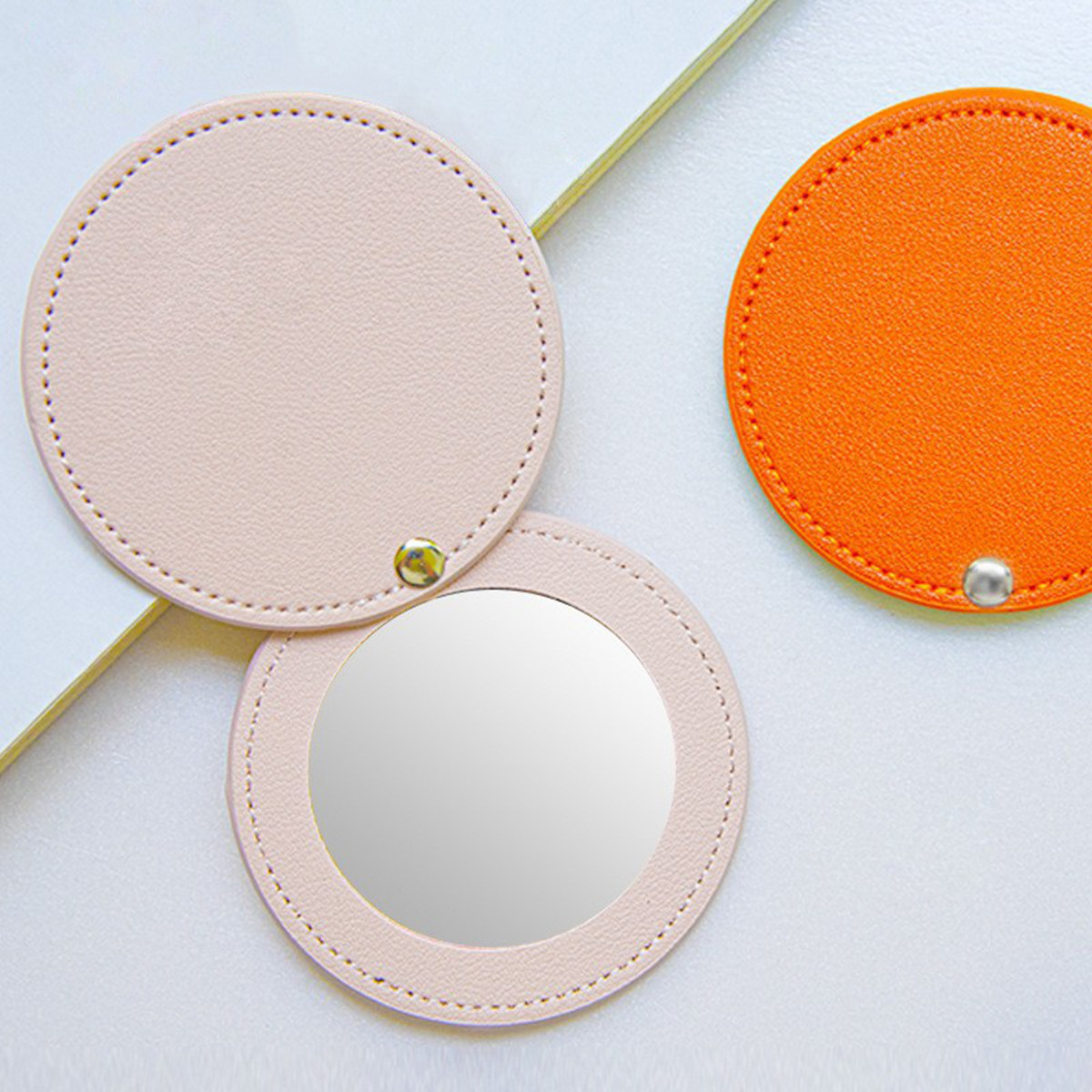 Rotatable Round Makeup Mirror - Image 2