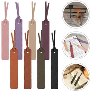 Multi-color Leather Bookmark
