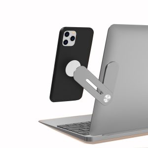 Magnetic Laptop Side Phone Stand