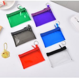Translucent Coin Zipper Purse