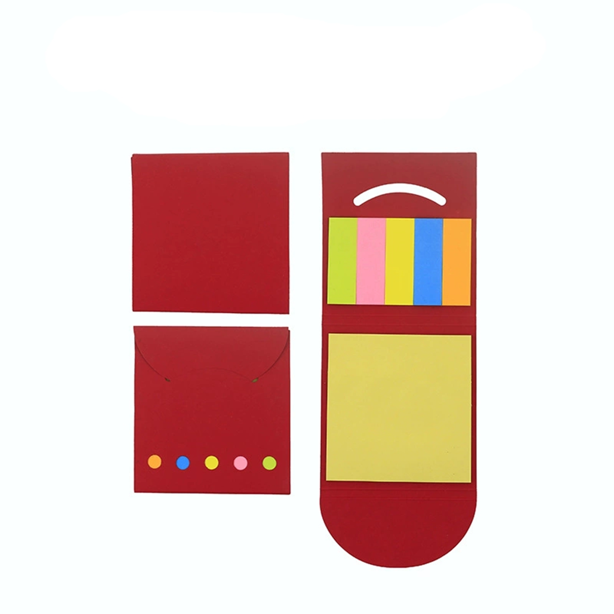 Compact Sticky Notes with Pocket Case - Image 2