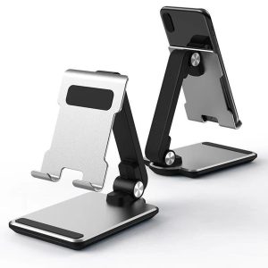 Foldable Aluminum Alloy Desktop Phone Stand