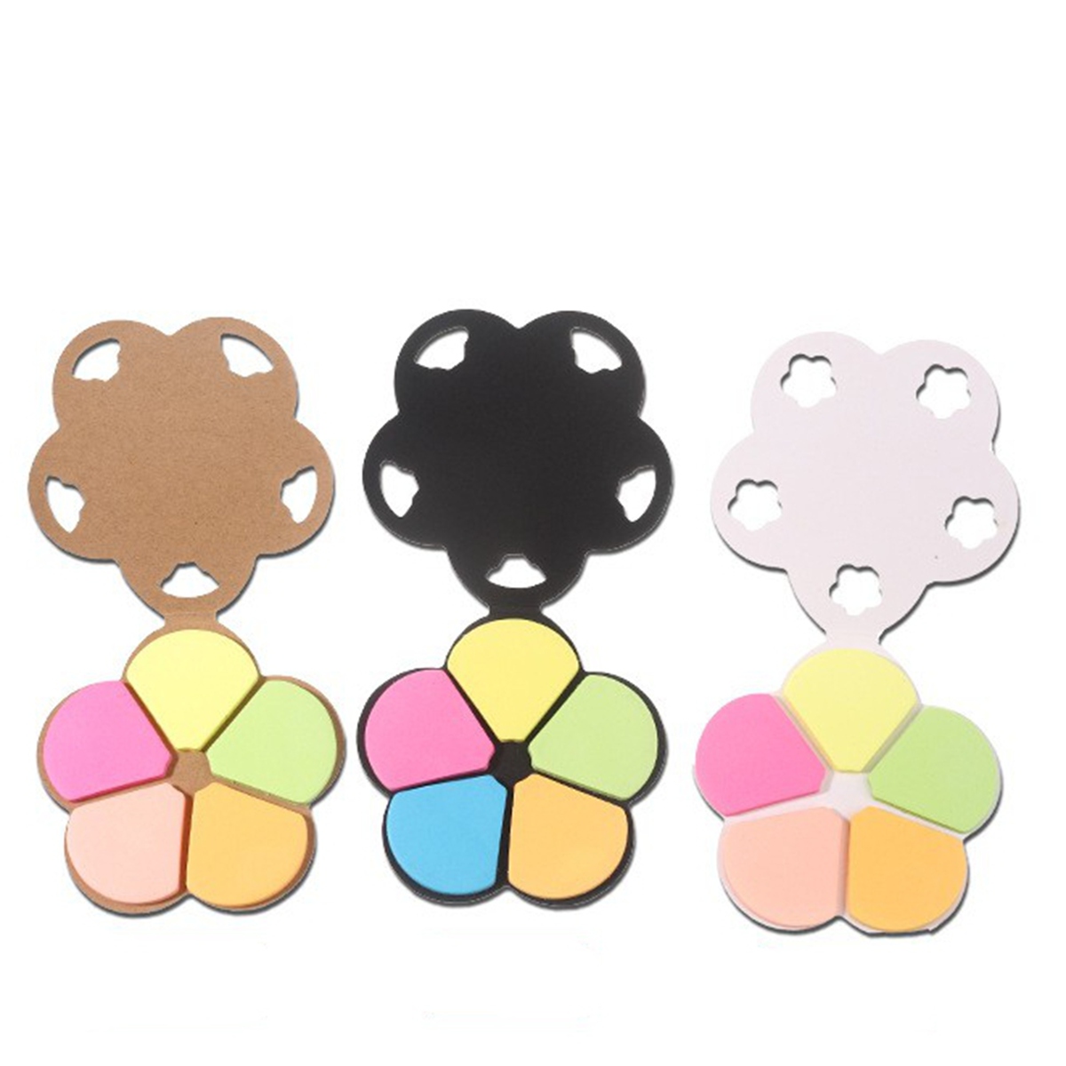 Flower Shape Eco Sticky Notes - Image 2