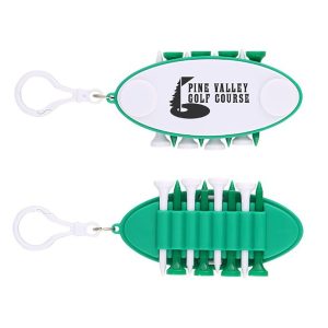 Oval Golf Tee Carrier