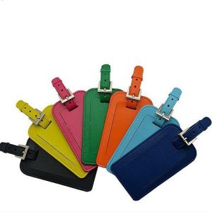 Leather Luggage Spotter Tag
