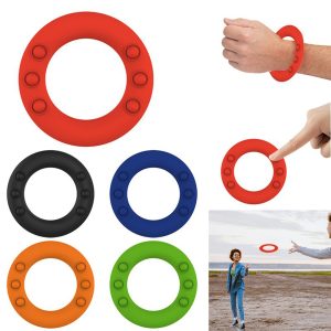 Silicone Wristband Push Pop Flying Disc