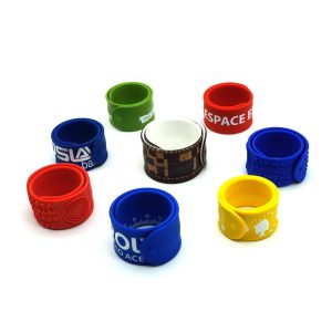 Silicone Slap Bracelet with Ruler