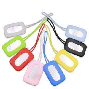 Silicone Luggage Tag with Name Card