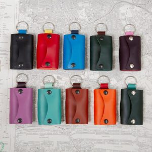 Leather Golf Tee Holder with Belt Clip