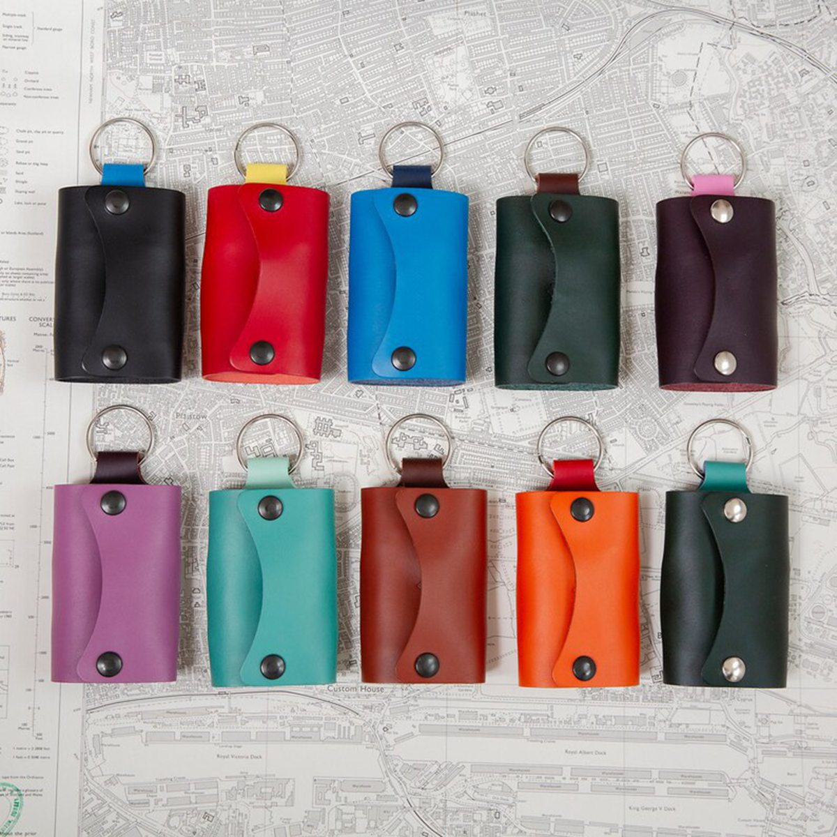 Leather Golf Tee Holder with Belt Clip