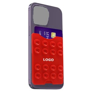Silicone Suction Cell Phone Wallet