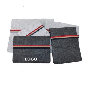 Laptop Felt Sleeve with Strap