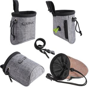 Pet Treat Bags With Adjustable Waistband