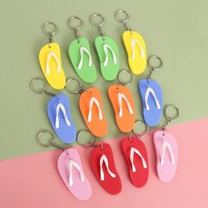Flip Flop Floating Keychain